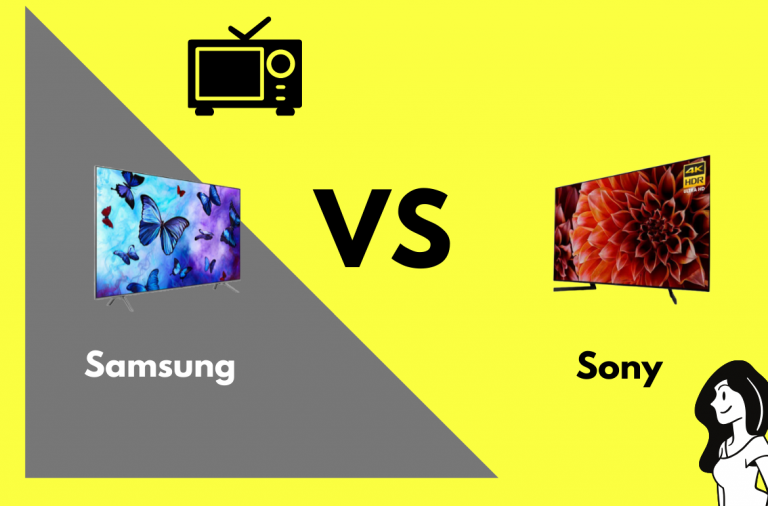 television samsung vs sony